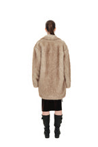 FAUX FUR HALF COAT (BEIGE)