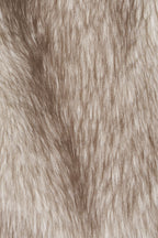 FAUX FUR HALF COAT (BEIGE)