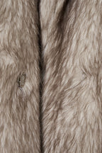 FAUX FUR HALF COAT (BEIGE)