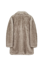 FAUX FUR HALF COAT (BEIGE)