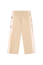 FLEECE PANEL SWEATPANTS (BEIGE)