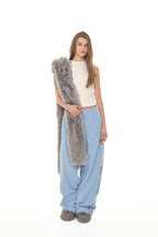 FLEECE PANEL SWEATPANTS (BLUE)