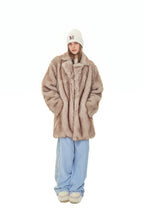 FLEECE PANEL SWEATPANTS (BLUE)