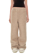 FLEECE SWEATPANTS (BEIGE)