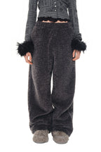 FLEECE SWEATPANTS (CHARCOAL)