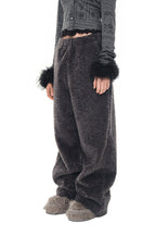 FLEECE SWEATPANTS (CHARCOAL)
