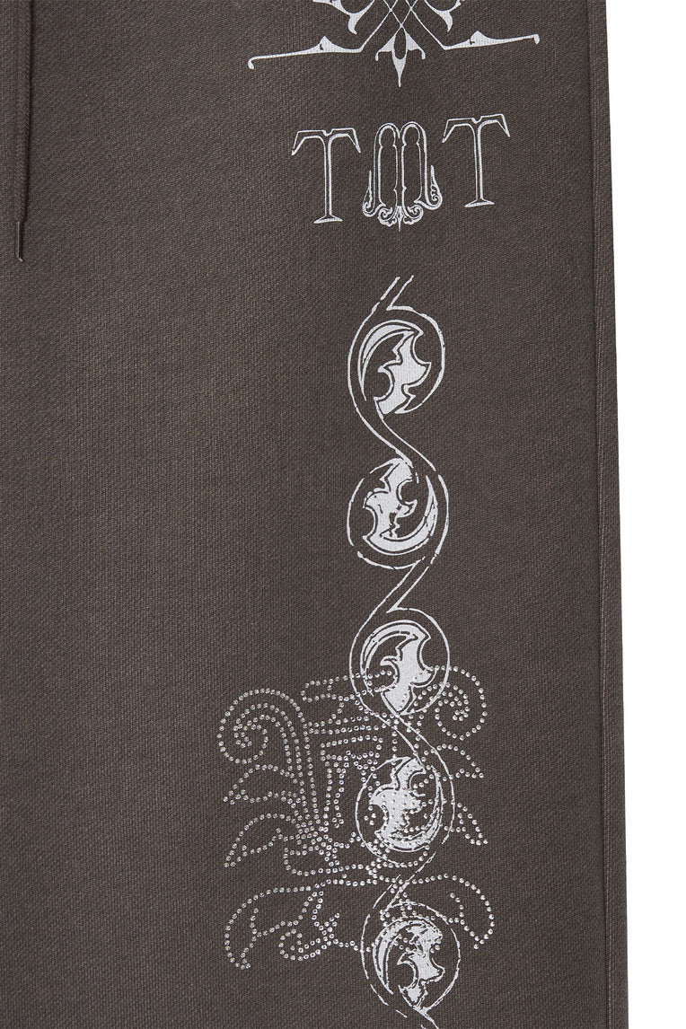 ORNAMENT SWEATPANTS (CHARCOAL)