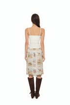 VINTAGE RANCH LACE MIDI SKIRT