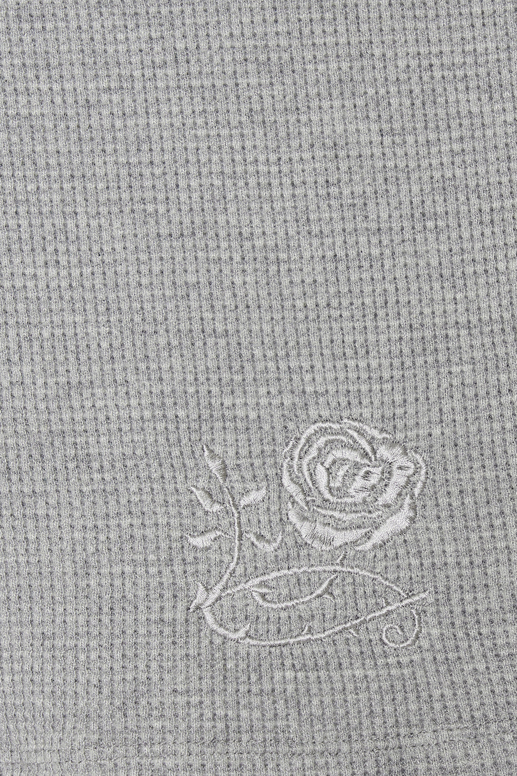 WAFFLE TANK TOP (GREY)