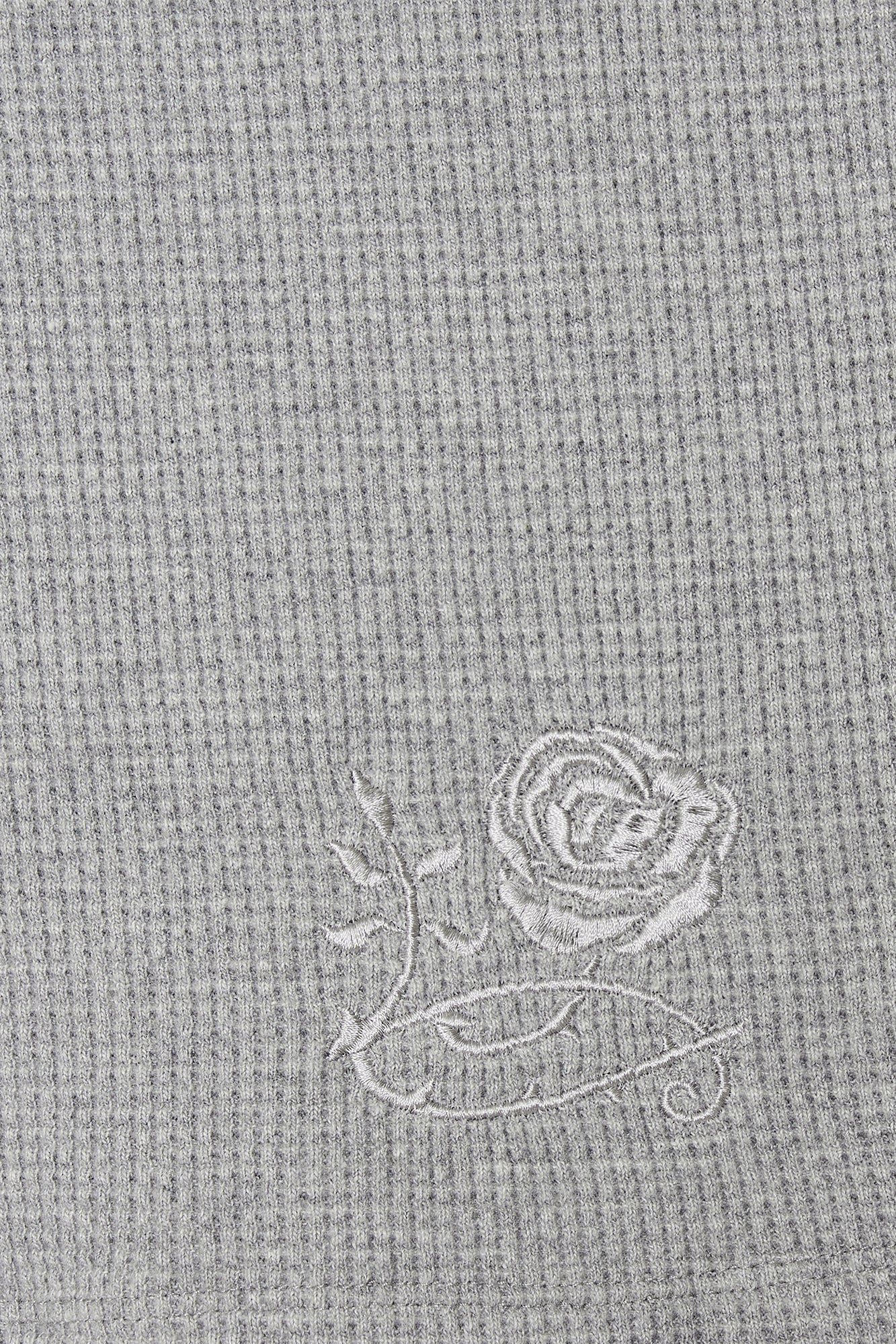 WAFFLE TANK TOP (GREY)