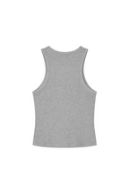 WAFFLE TANK TOP (GREY)
