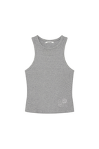 WAFFLE TANK TOP (GREY)