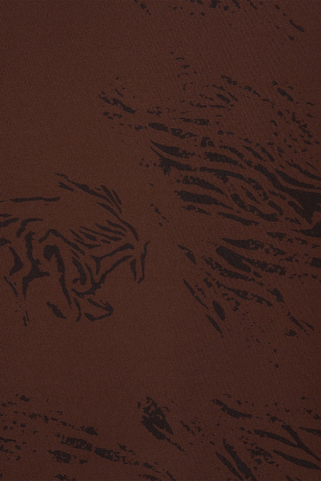 ZEBRA JERSEY MAXI DRESS (BROWN)