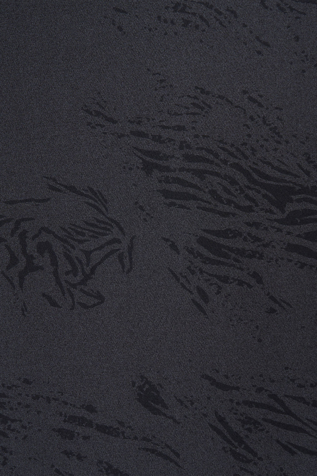 ZEBRA JERSEY MAXI DRESS (CHARCOAL)