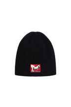 COWGIRL LABEL BEANIE (BLACK)